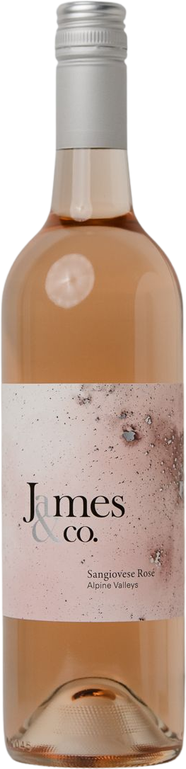 James & Co Wines Sangiovese Rosé 2024 Alpine Valleys